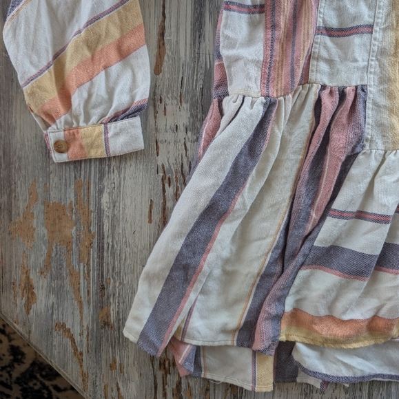 Free People Sunset Shirtdress Oversized Womens XS - Picture 4 of 9